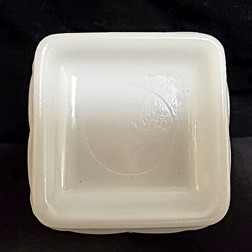 Anchor Hocking (?) Milk Glass Pedestal Planter/Vase/Candy Dish - Picture 7 of 12